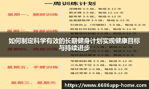 如何制定科学有效的长期健身计划实现健康目标与持续进步